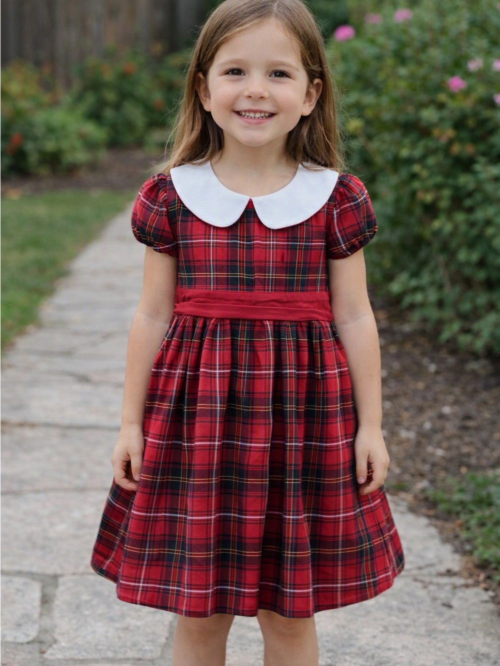 NWT Red Tartan Dress Size 6 — Fall Winter Holiday Christmas!